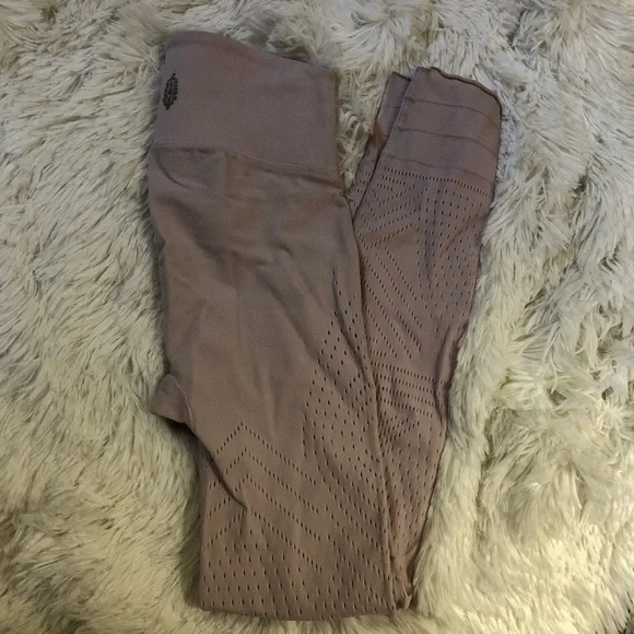 Womens Free People Self-Hem Ecology Leggings